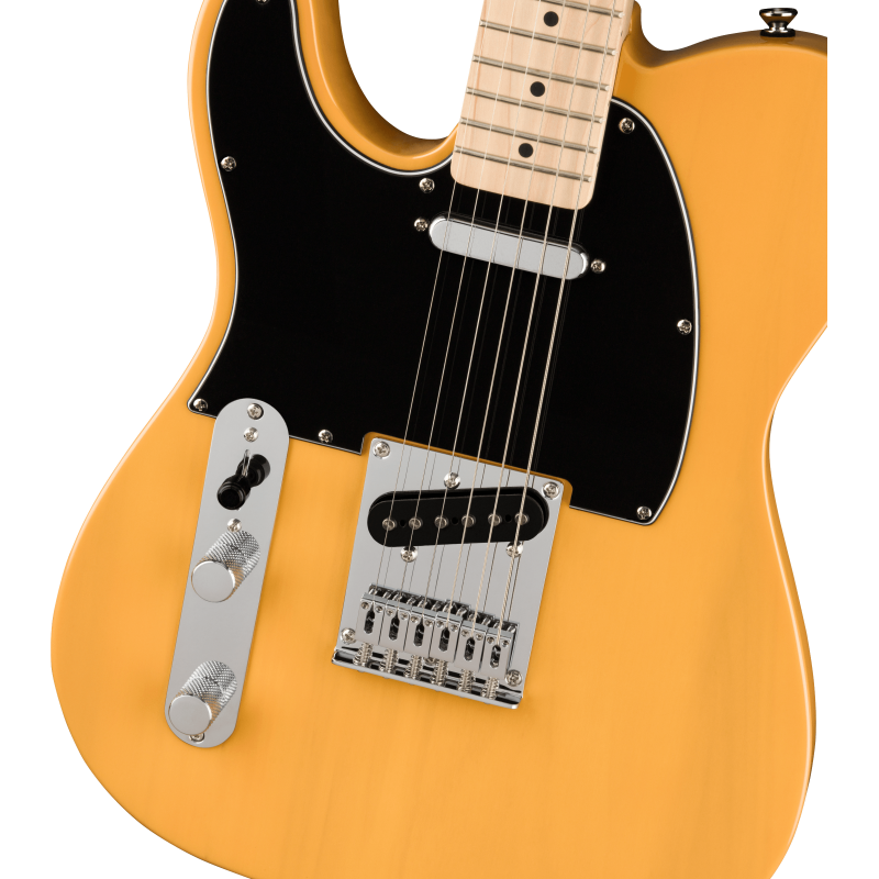 Squier Affinity Series   Telecaster  Left-Handed,MF, Black Pickguard, BB - 3