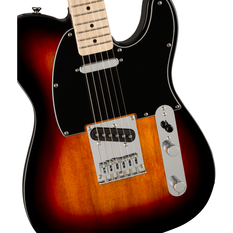 Squier Affinity Series   Telecaster ,MF, Black Pickguard, 3-C SB - 3