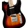 Squier Affinity Series   Telecaster ,MF, Black Pickguard, 3-C SB - 3
