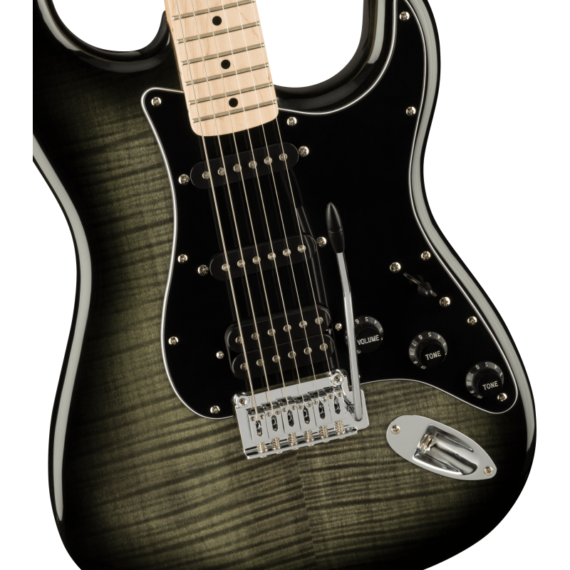 Squier Affinity Series   Stratocaster  FMT HSS,MF, Black Pickguard, BB - 3