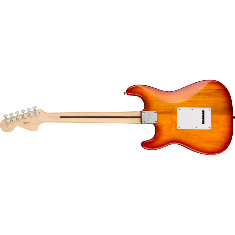 Squier Affinity Series   Stratocaster  FMT HSS,MF, White Pickguard, SSB - 2