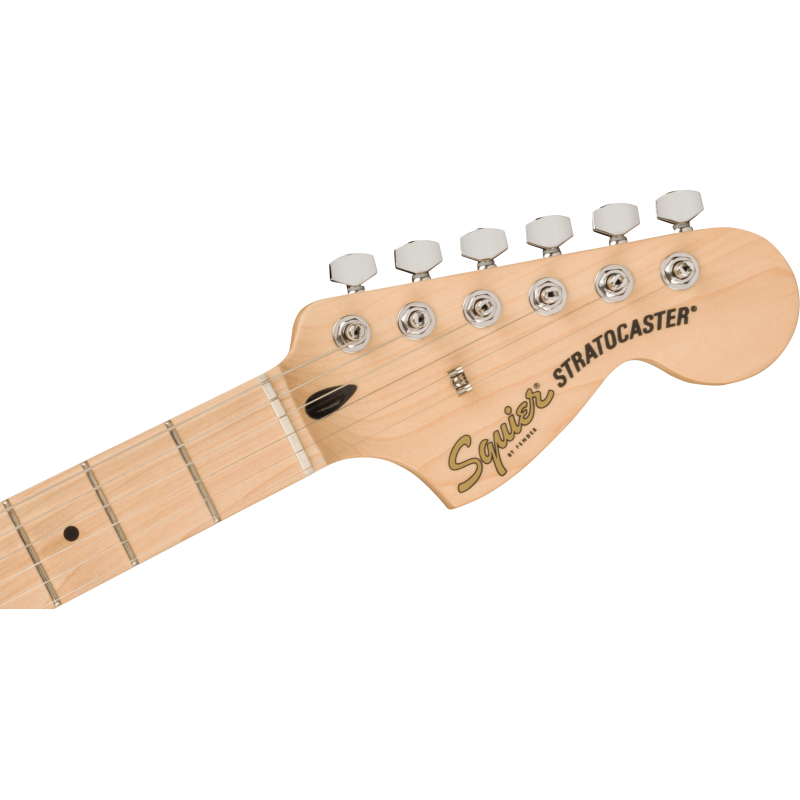 Squier Affinity Series   Stratocaster  FMT HSS,MF, White Pickguard, SSB - 5