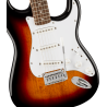 Squier Affinity Series   Stratocaster ,  LF, White Pickguard, 3-Color Sunburst - 3
