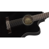 Fender CN-140SCE Nylon, Blk w/case WN - 4