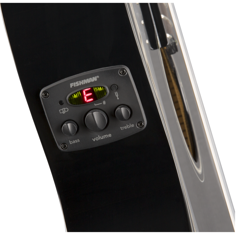 Fender CN-140SCE Nylon, Blk w/case WN - 6