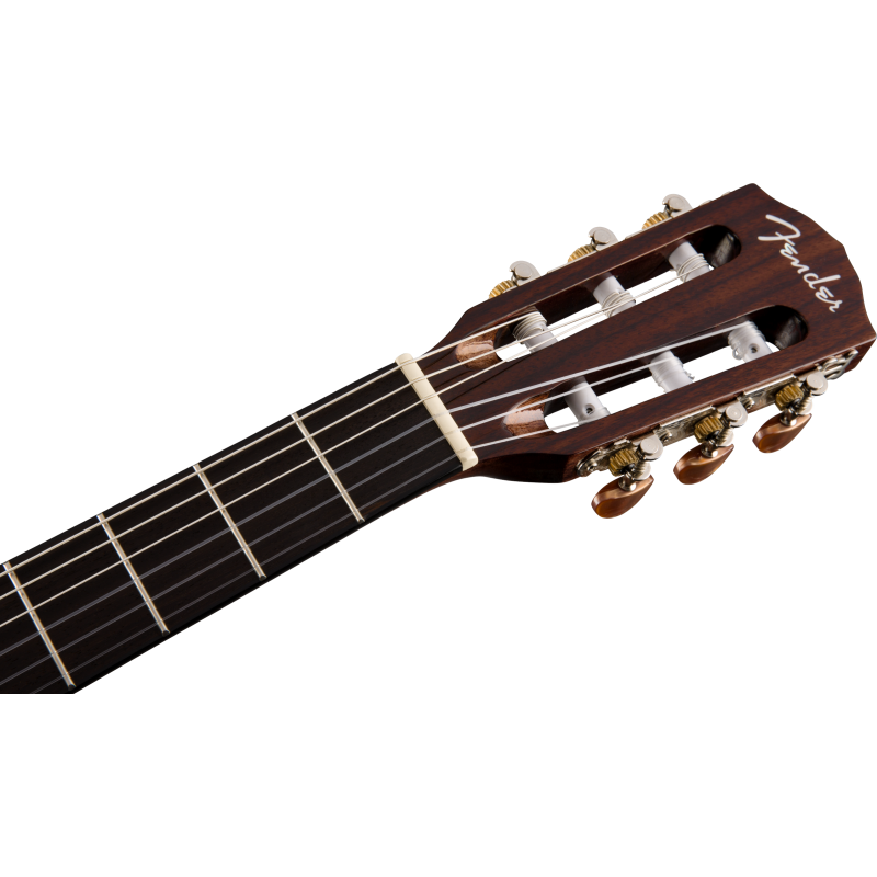 Fender CN-140SCE Nylon, Nat w/case WN - 6