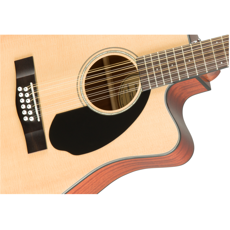 Fender CD-60SCE Dread 12-str, Nat WN - 3