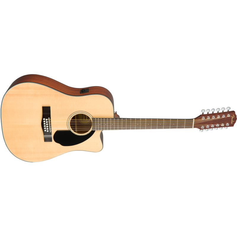 Fender CD-60SCE Dread 12-str, Nat WN - 6