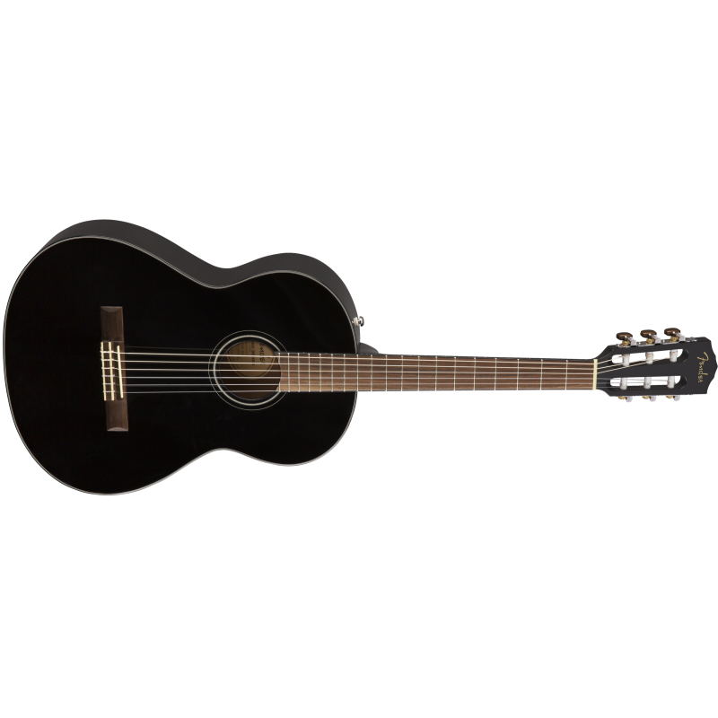 Fender CN-60S Nylon, Black WN - 3