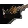 Fender CC-60SCE Concert, Black WN - 4