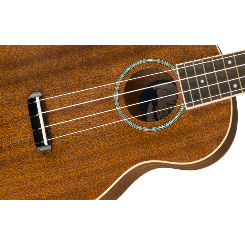 Fender Zuma Concert Ukulele, Walnut Fingerboard, Natural - 4
