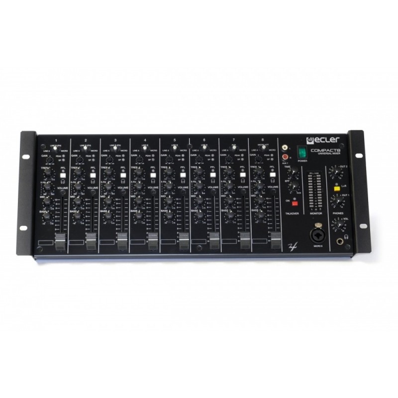 ECLER COMPACT 8 - mikser instalacyjny