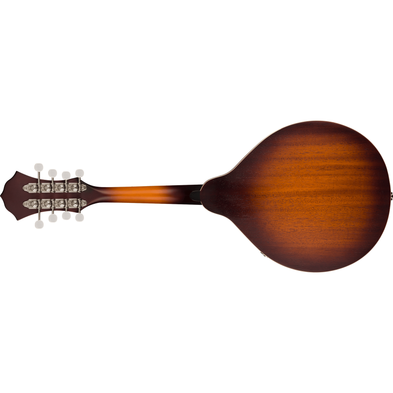 Fender PM-180E Mandolin, Walnut Fingerboard, Aged Cognac Burst - 4