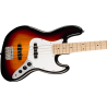Squier Affinity Series™ Jazz Bass, MF, White Pickguard, 3-Color Sunburst - 4