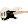 Squier Affinity Series™ Precision Bass PJ, MF, Black Pickguard, Olympic White - 4