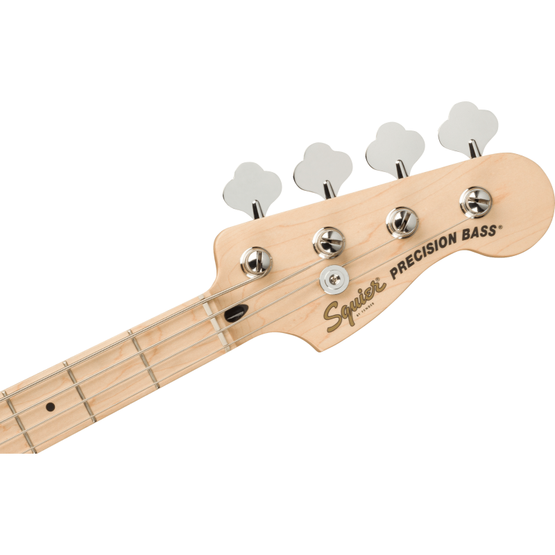 Squier Affinity Series™ Precision Bass PJ, MF, Black Pickguard, Olympic White - 5