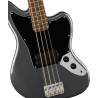 Squier Affinity Series™ Jaguar Bass H, LF, Black Pickguard, Charcoal Frost Metallic - 3