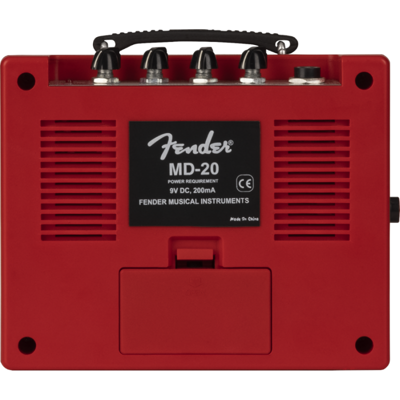 Fender Deluxe Mini Amp Red - combo gitarowe - 3