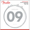 Fender Super Bullet Strings, Nickel Plated Steel, Bullet End, 3250L Gauges .009-.042, (6) - 2