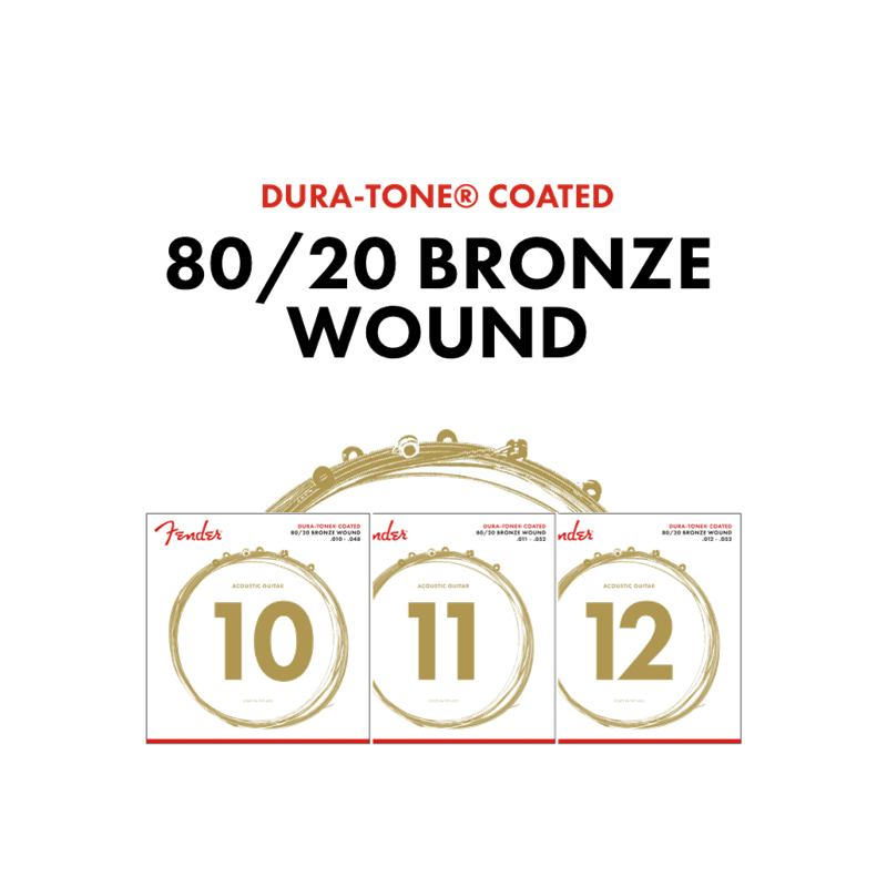 Fender Dura-Tone 880XL 80/20 Coated 10-48 - 1