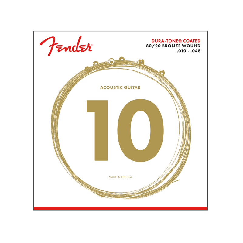 Fender Dura-Tone 880XL 80/20 Coated 10-48 - 2