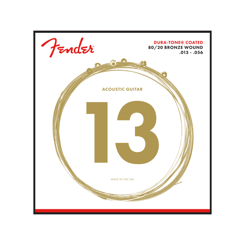 Fender Dura-Tone 880M 80/20 Coated 13-56 - 1
