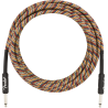 Fender 18.6' Festival Instrument Cable, Pure Hemp, Rainbow - 1