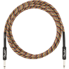 Fender 10' Festival Instrument Cable, Pure Hemp, Rainbow - 1