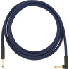 Fender 10' Angled Festival Instrument Cable, Pure Hemp, Blue Dream - 1