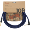Fender 10' Angled Festival Instrument Cable, Pure Hemp, Blue Dream - 4