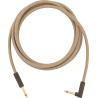 Fender 10' Angled Festival Instrument Cable, Pure Hemp, Natural - 1