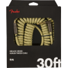 Fender Deluxe Coil Cable, 30', Tweed - 2