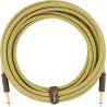 Fender Deluxe Series Instrument Cable, Straight/Straight, 18.6', Tweed - 1