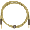 Fender Deluxe Series Instruments Cable, Straight/Straight, 5', Tweed - 1