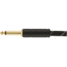 Fender Deluxe Series Instrument Cable, Straight/Angle, 25', Black Tweed - 2