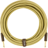 Fender Deluxe Series Instrument Cable, Straight/Straight, 10', Tweed - 1