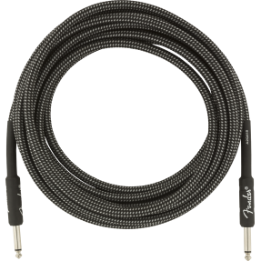 Fender Professional Series Instrument Cable, 15', Gray Tweed - 1