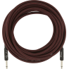 Fender Professional Series Instrument Cable, 25', Red Tweed - 1