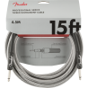 Fender Professional Series Instrument Cable, 15', White Tweed - 3