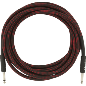 Fender Professional Series Instrument Cable, 15', Red Tweed - 1