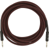 Fender Professional Series Instrument Cable, 15', Red Tweed - 1