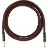 Fender Professional Series Instrument Cables, 10', Red Tweed - 1