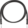 Fender Professional Series Instrument Cable, Straight/Straight, 5', Black - 1