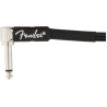 Fender Professional Series Instrument Cables, Angle/Angle, 3', Black - 2