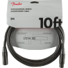 Fender Professional Series Microphone Cable, 10', Black - 5