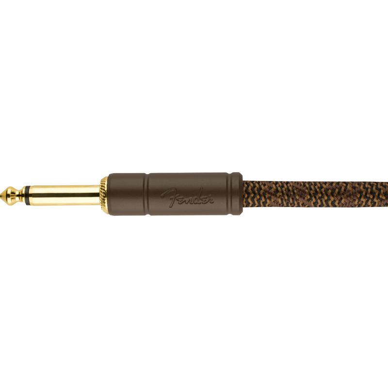 Fender Paramount 10' Acoustic Instrument Cable, Brown - 3