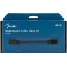 Fender Fender® Blockchain Patch Cable Kit, Black, Large - 1