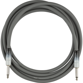 Fender 10' Ombré Cable, Silver Smoke - 1