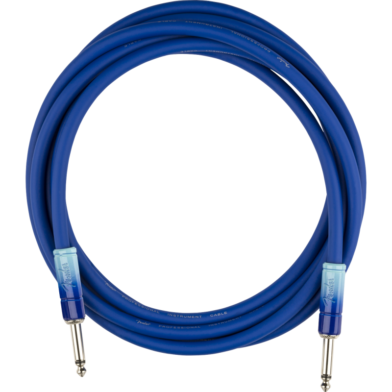 Fender 10' Ombré Cable, Belair Blue - 1