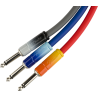 Fender 10' Ombré Cable, Tequila Sunrise - 4